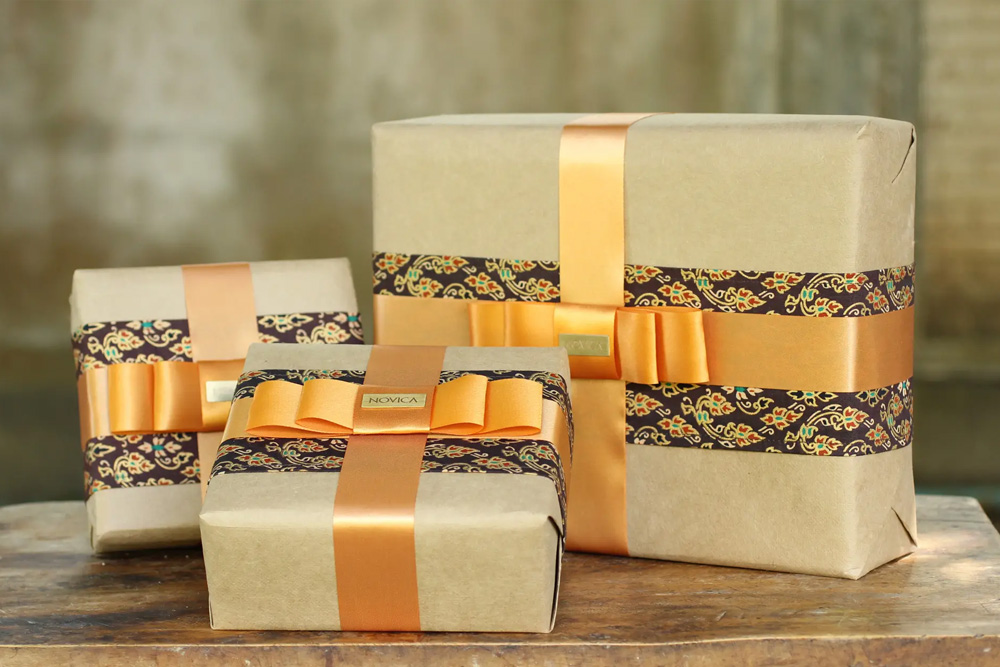 Premium gift wrapping